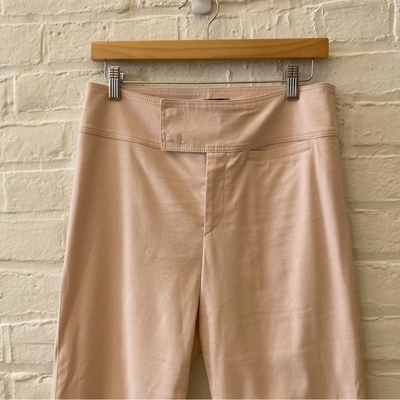 Isabel Marant || Ovida Side Slit Pants Cropped Trousers Cream Blush 40 - Picture 2 of 12